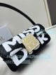 Replica Dior 0312 black letter print vintage shoulder bag (4)_th.jpg